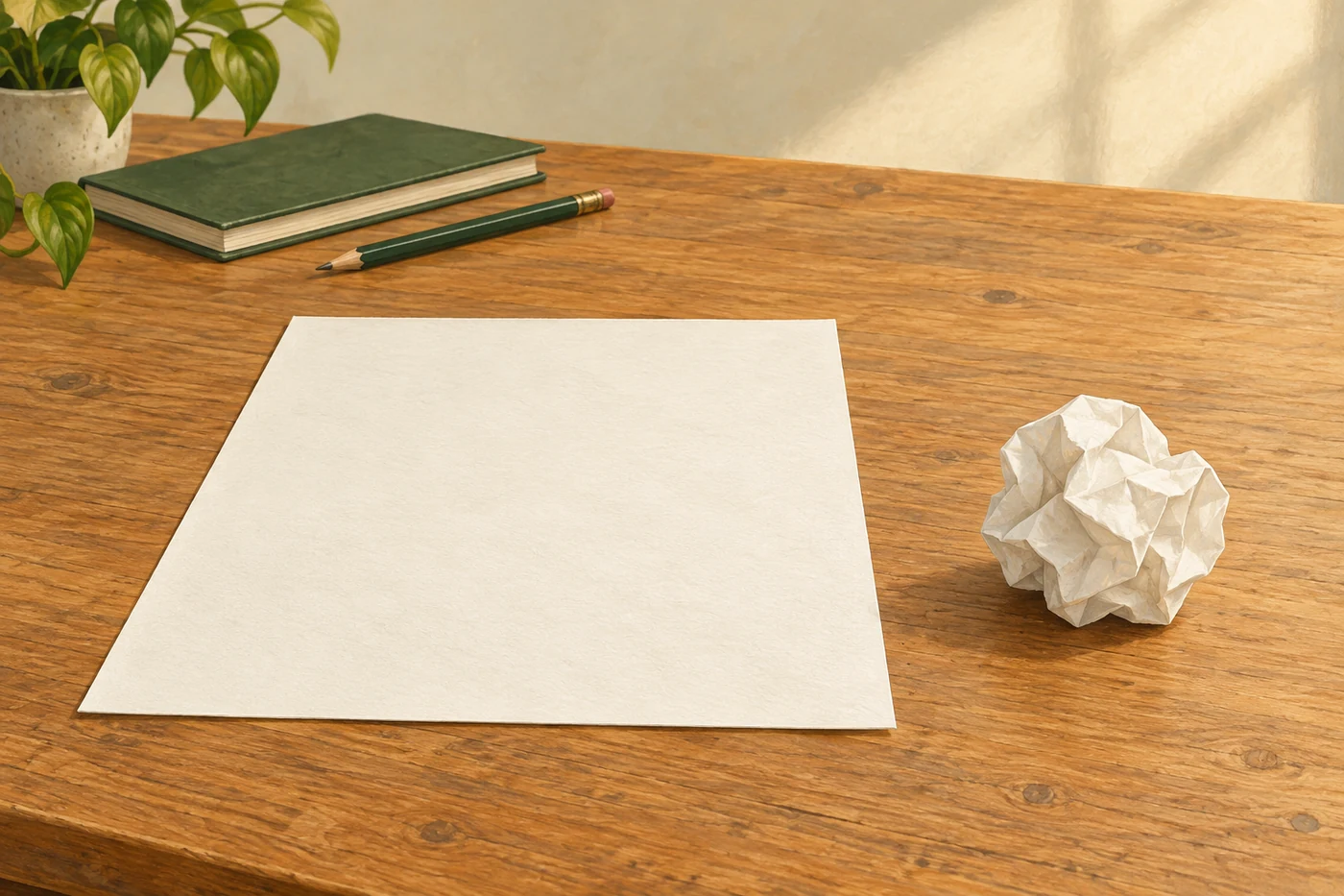Gleich viel Papier, eine andere Wirkung der Luft