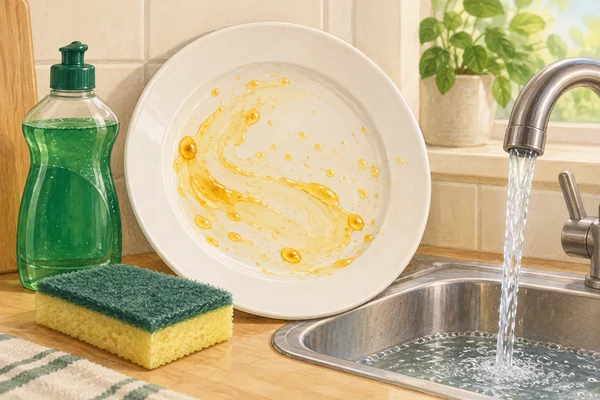 Zwei verschiedene Enden helfen beim Waschen