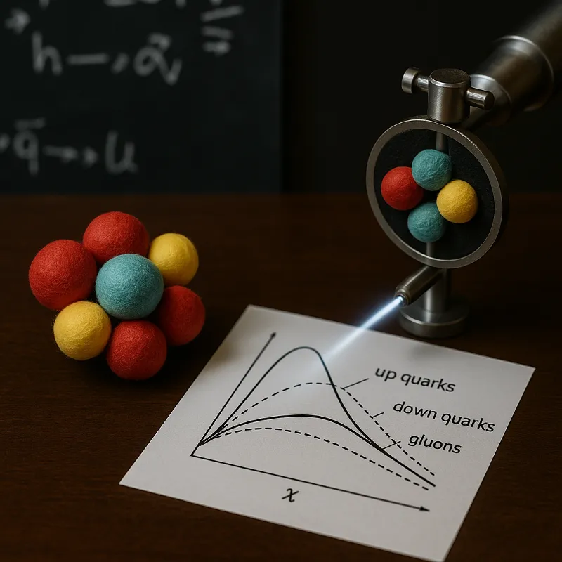 Analyzing Parton Distribution Functions in High-Energy Collision Experiments